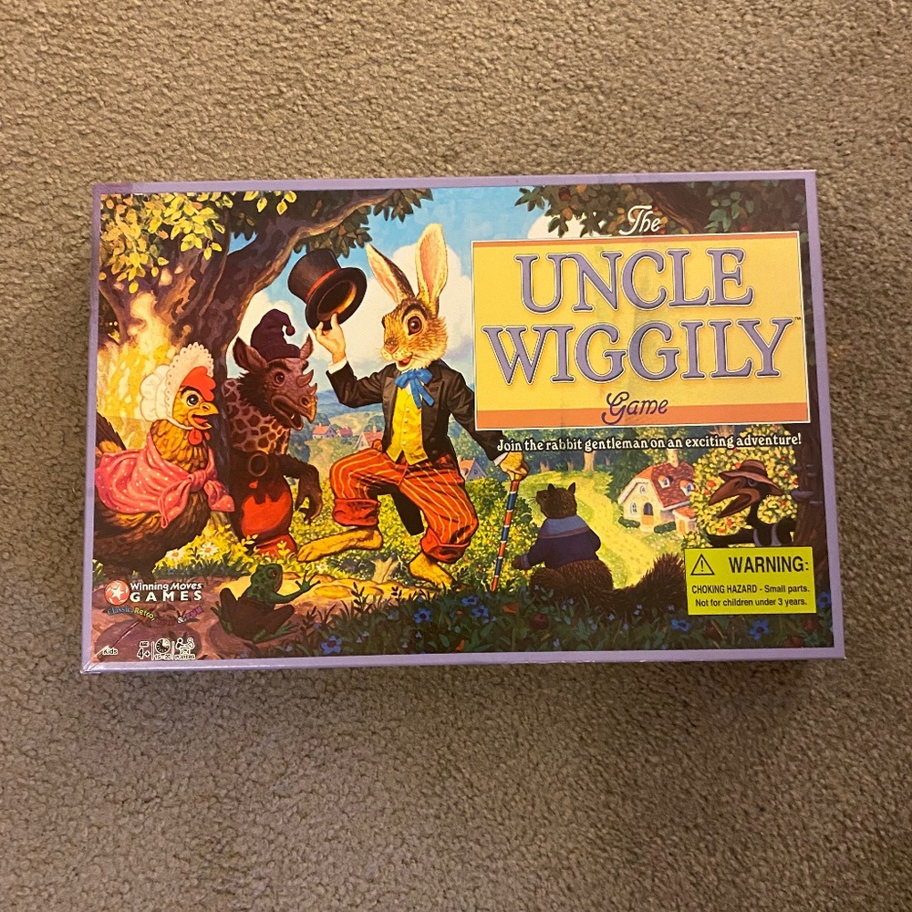 Uncle wiggily board game kids Christmas gift sale
